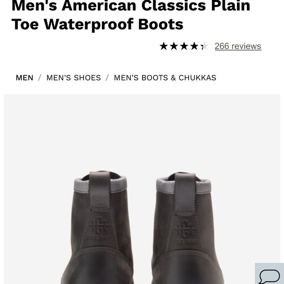 Mens Cole Haan waterproof boots new without  box - Picture 3 of 9